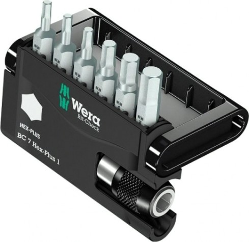 Набор насадок WERA Bit-Check Hex-Plus 8040-6 WE-056168 [WE-056168]