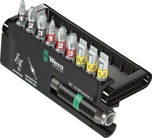 Набор насадок WERA Bit-Check – Rapidaptor 8700-9/BTZ, WE-056374 [WE-056374]