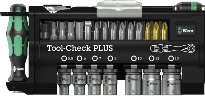 Набор насадок WERA Tool-Check PLUS WE-056490 [WE-056490]