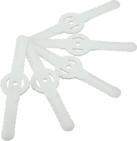 Набор ножей DEKO пластиковых для триммера tb5, 5 шт [065-0999]