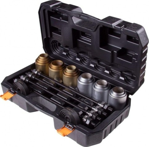 Набор оправок для монтажа/демонтажа сайлентблоков Affix кейс, 26 пред. [AF11020026C]