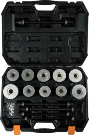 Набор оправок для монтажа/демонтажа сайлентблоков Affix кейс, 34-80 мм, 27 пред. [AF11020027C]