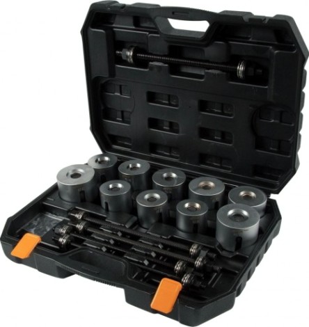 Набор оправок для монтажа/демонтажа сайлентблоков Affix кейс, 34-80 мм, 27 пред. [AF11020027C]