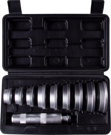 Набор оправок для подшипников Affix 34-81 мм, алюмин., кейс, 10 пред. [AF10020011C]