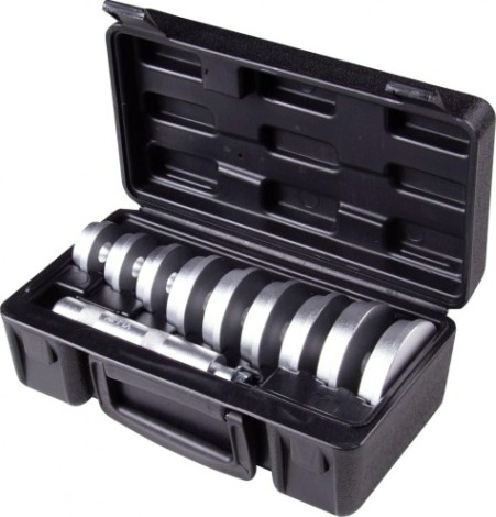 Набор оправок для подшипников Affix 34-81 мм, алюмин., кейс, 10 пред. [AF10020011C]