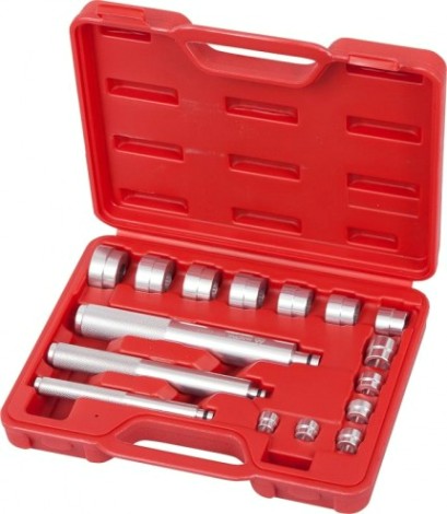 Набор оправок МАСТАК алюминиевых для подшипников 16 предметов 100-20017C [100-20017C]