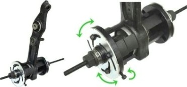 Набор оправок МАСТАК для монтажа и демонтажа сайлентблоков 110-20006C [110-20006C]