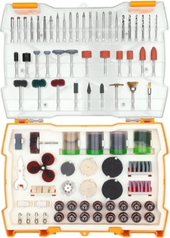 Набор оснастки для гравера DEKO DH01 (268 предметов) в кейсе [065-0746]
