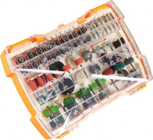 Набор оснастки для гравера DEKO DH01 (268 предметов) в кейсе [065-0746]