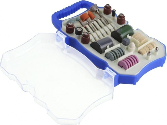 Набор оснастки для гравера DEKO DH82 (82 предмета) в кейсе [065-0781]