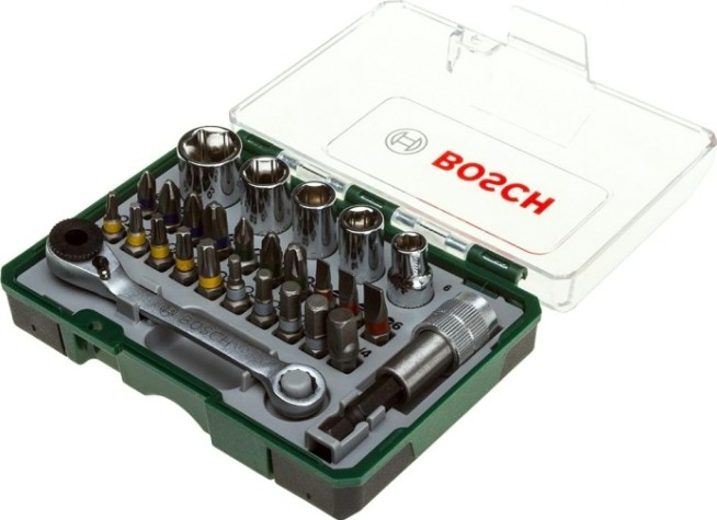 Набор оснастки универсальный BOSCH PROMOLINE 27 предметов [2607017160]