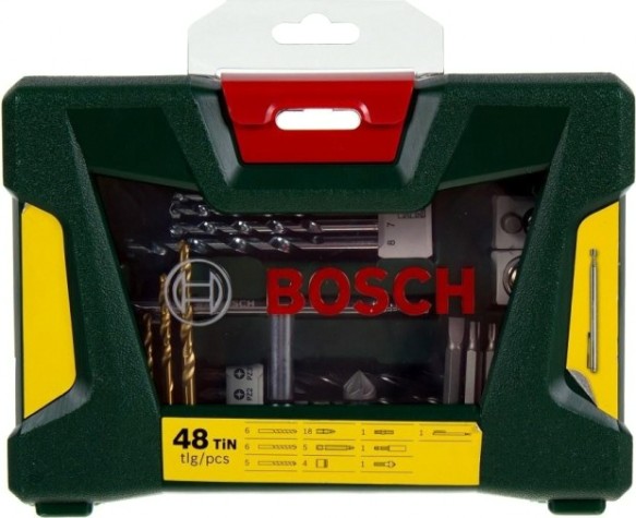 Набор оснастки универсальный BOSCH V-Line 48 предметов [2607017314]