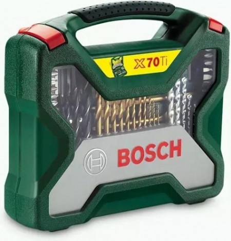 Набор оснастки универсальный BOSCH X-Line TITANIUM 70 предметов [2607019329]