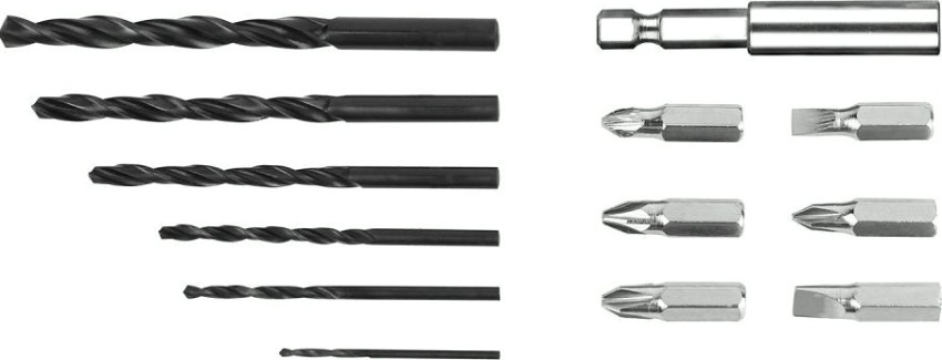 Набор оснастки универсальный DEKO DS13-1 сверл и бит с удлинителем 13 шт [065-0546]