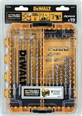 Набор оснастки универсальный DeWALT Extreme 19 шт. (бокс) DT70754 [DT70754]