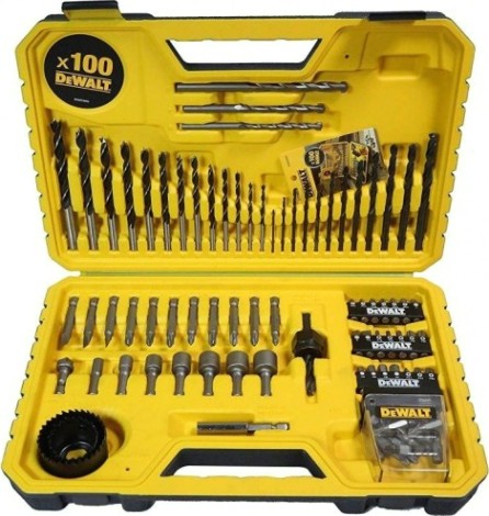 Набор оснастки универсальный DeWALT кейс 100 шт. DT71563 [DT71563-QZ]