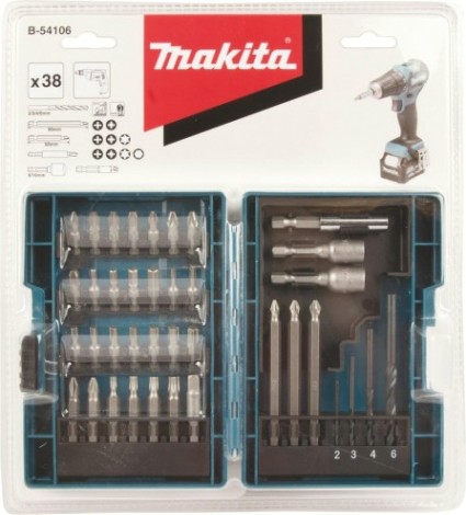 Набор оснастки универсальный MAKITA B-54106 38 шт.