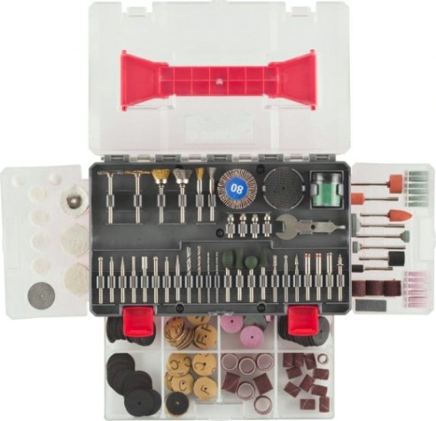 Набор оснастки универсальный ЗУБР для гравировальных машин 349 предметов 35905-H349 [35905-H349]