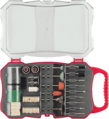 Набор оснастки универсальный ЗУБР для гравировальных машин 70 предметов 35906-H70 [35906-H70]