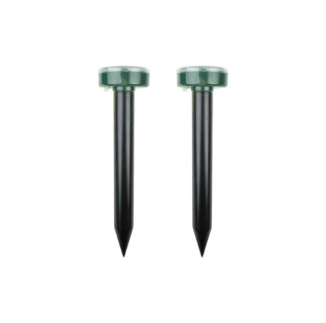 Набор отпугивателей кротов REXANT 71-0037 ультразвуковой (R 20м х2) на солн.батарее