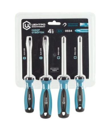 Набор отверток ЦЕНТРОИНСТРУМЕНТ 0554ЦИ [0554]
