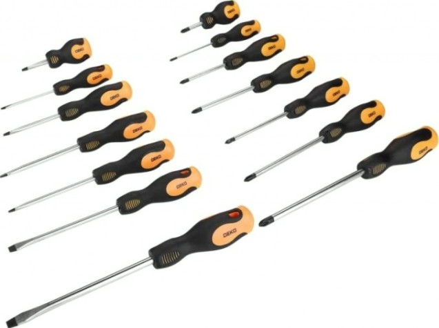 Набор отверток DEKO 14 предметов SS14 [065-0604]
