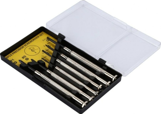 Набор отверток DEKO HT03 прецизионных для точных работ 6 предметов [065-0552]