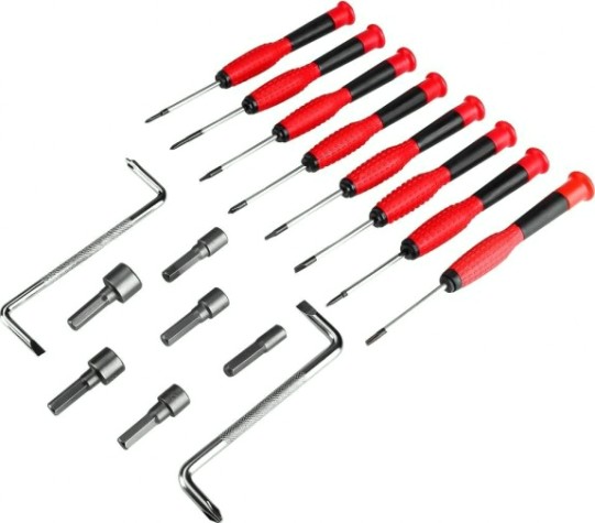 Набор отверток DEKO SS100 профессиональных и бит с удобной подставкой (100 п [065-0607]