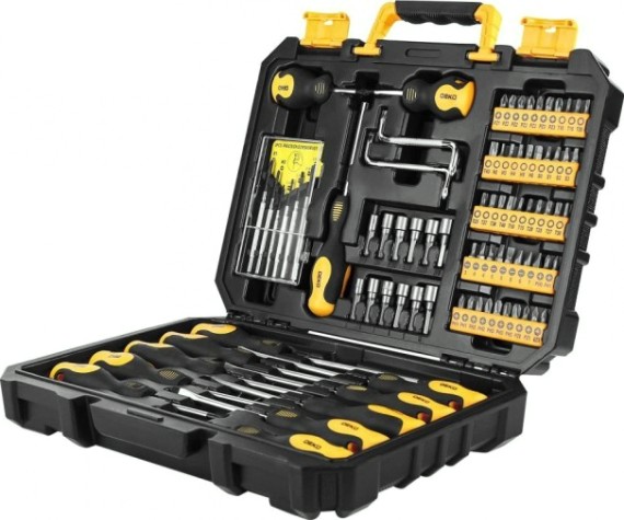 Набор отверток DEKO SS83 профессиональных и бит в чемодане (83 предмета) [065-0606]