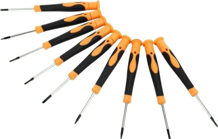 Набор отверток DEKO SS9 прецизионных для точных работ (9 предметов) [065-0590]