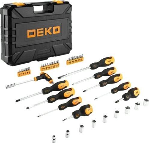 Набор отверток DEKO TZ46 в чемодане (46 предметов) [065-0329]