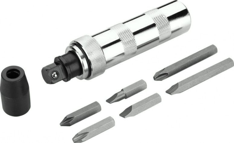 Набор отверток DEKO TZ7 ударная с бит в кейсе tz7 (7 предметов) [065-0756]