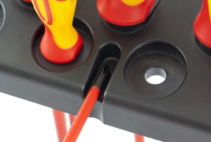 Набор отверток диэлектрических GROSS до 1000 В двухкомпонентные рукоятки [12950]