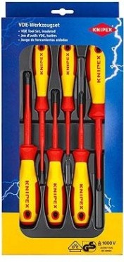 Набор отверток диэлектрических KNIPEX 002012V04 [KN-002012V04]