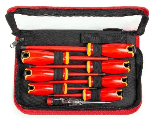 Набор отверток диэлектрических КВТ НИО-2208-S серия ПРОФИ [88926]