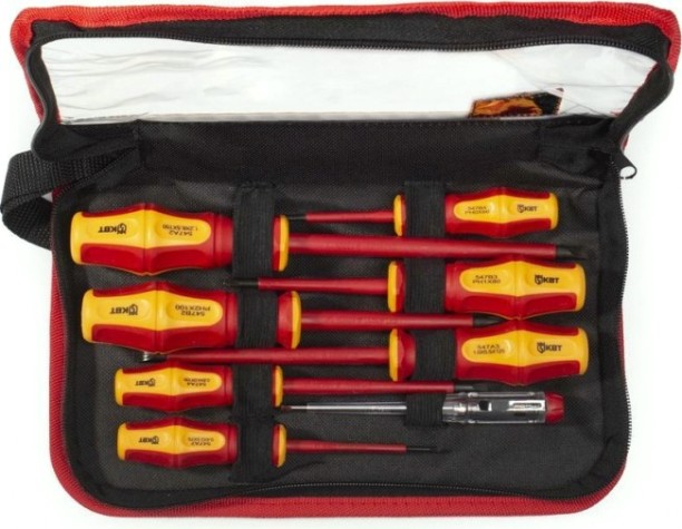 Набор отверток диэлектрических КВТ "Профи" НИО-08 [78619]