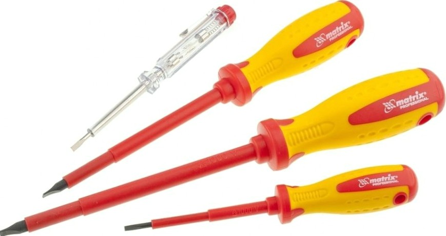 Набор отверток диэлектрических MATRIX PROFESSIONAL 7 предметов 13355 [13355]