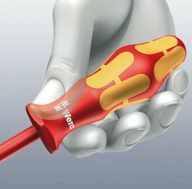 Набор отверток диэлектрических WERA Kraftform Plus 100 WE-006148 160I/165I/7 SATZ 7TLG. [WE-006148]