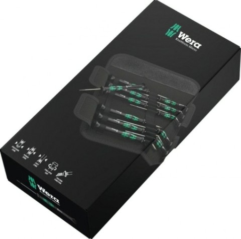 Набор отверток для электронщиков WERA Kraftform Micro-Set 12 предметов WE-073675 [WE-073675]