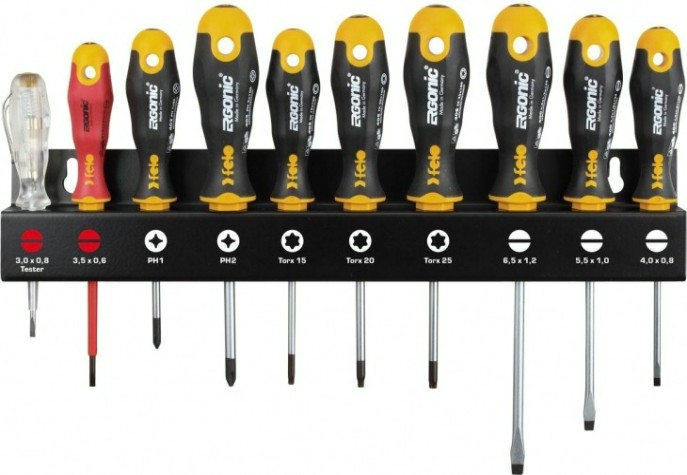 Набор отверток FELO Ergonic 10 предметов 40091013 [40091013]