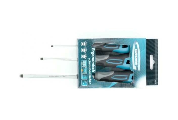 Набор отверток GROSS 3 предмета 12165 [12165]