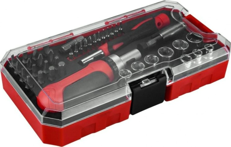 Набор отверток и аксессуаров DEKO BS41, 41 предмет [065-0516]