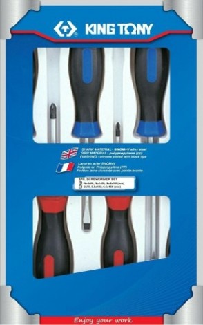 Набор отверток KING TONY 31116MR01 6 предметов Набор отверток KING TONY 31116MR01 6 предметов