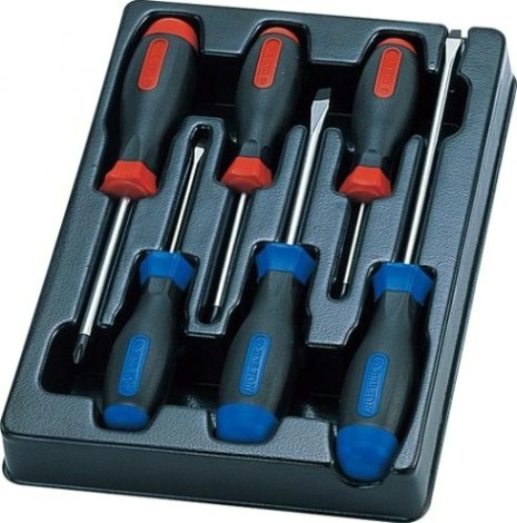 Набор отверток KING TONY 6 предметов ложемент 9-31106MR [9-31106MR]