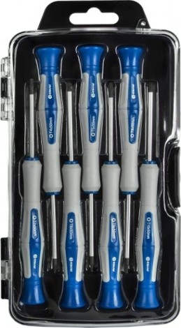 Набор отверток Кобальт 245-237 для точных работ ultra grip 50 мм, torx кейс (7 шт