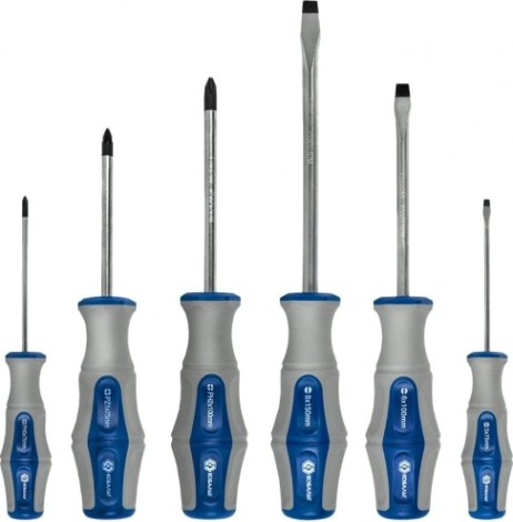 Набор отверток Кобальт 646-652 ultra grip cr-v (6 шт.)