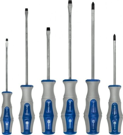 Набор отверток Кобальт 646-669 ultra grip cr-v (6 шт.) Набор отверток Кобальт 646-669 ultra grip cr-v (6 шт.)