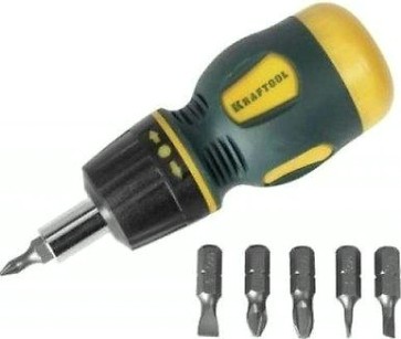 Набор отверток KRAFTOOL "EXPERT" 7 предметов со вставками 26190-H7 [26190-H7]