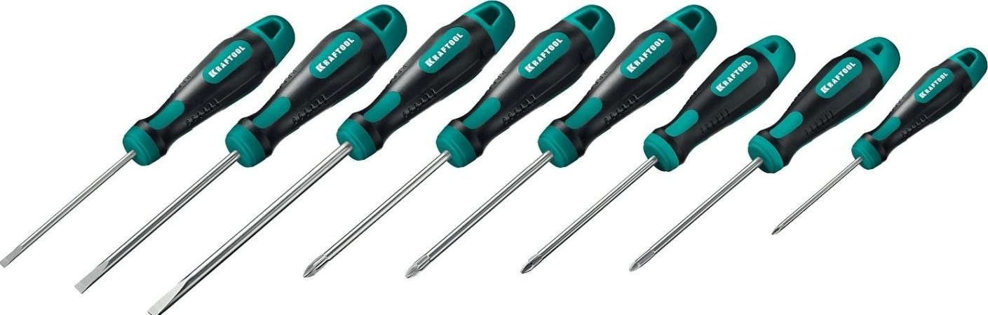 Набор отверток KRAFTOOL Х-Drive-8 8 шт. [250081-H8]