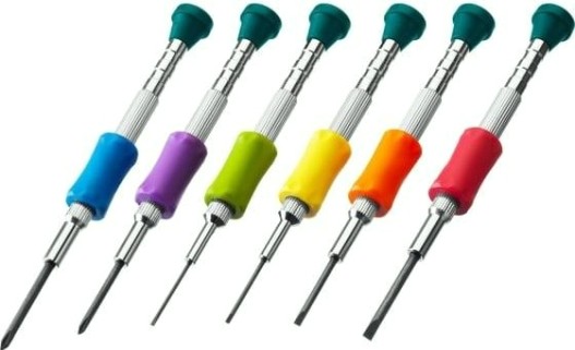 Набор отверток KRAFTOOL Precision-6 часовых для точных работ, 6 пред. [25679]